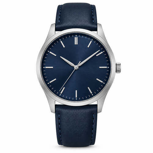 Sarmoony Zenith navy blue watch