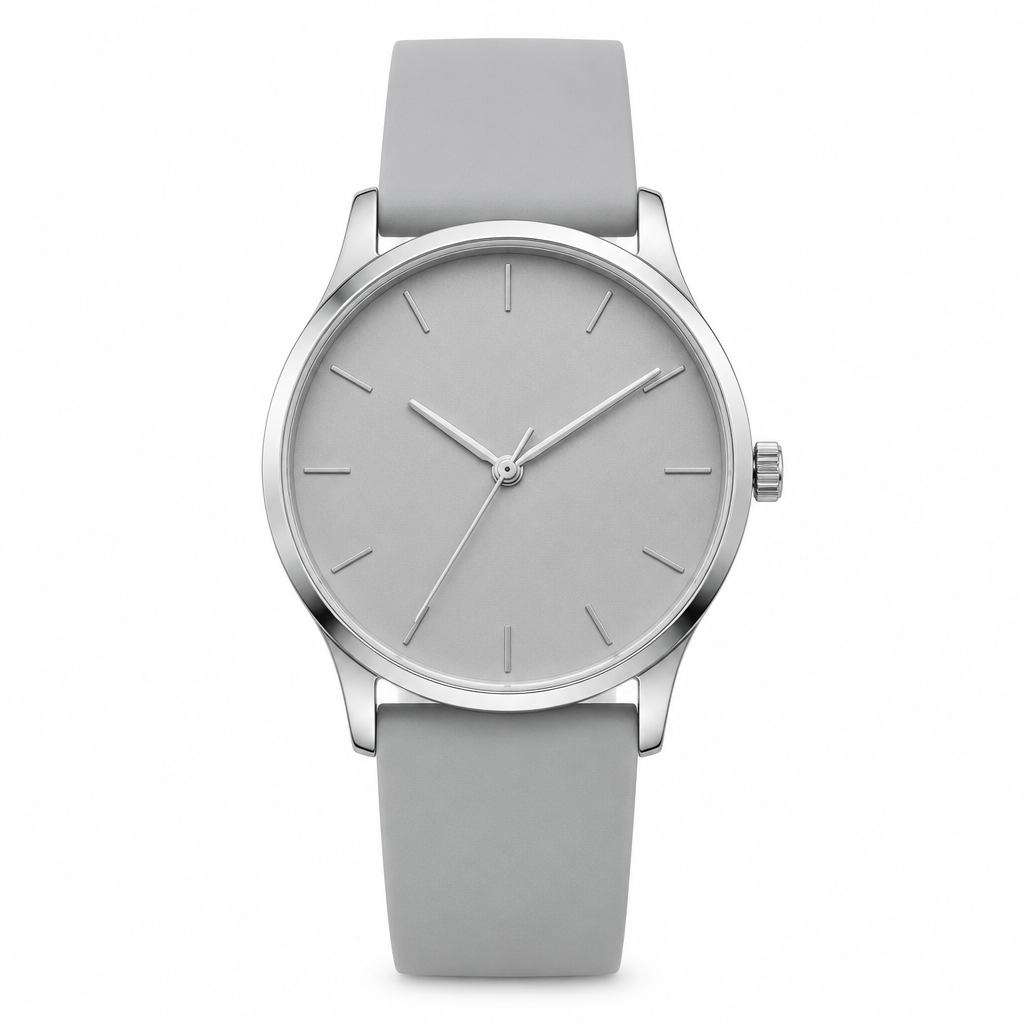 Sarmoony Drift silver casual watch
