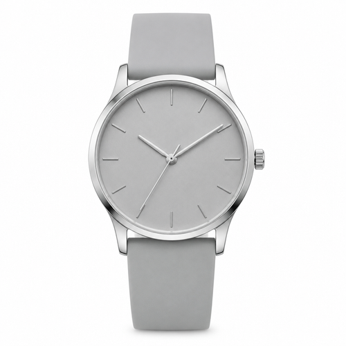 Sarmoony Drift silver casual watch