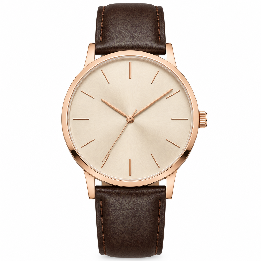 Sarmoony Aurum rose gold watch