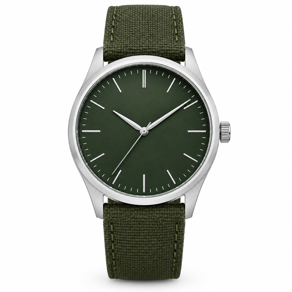 Sarmoony Evergreen green dial watch