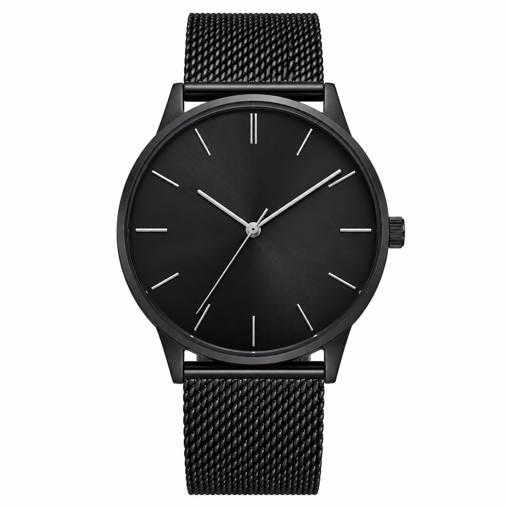 Sarmoony Meridian minimalist black watch