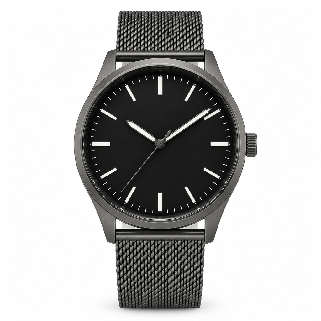 Sarmoony Monolith gunmetal watch