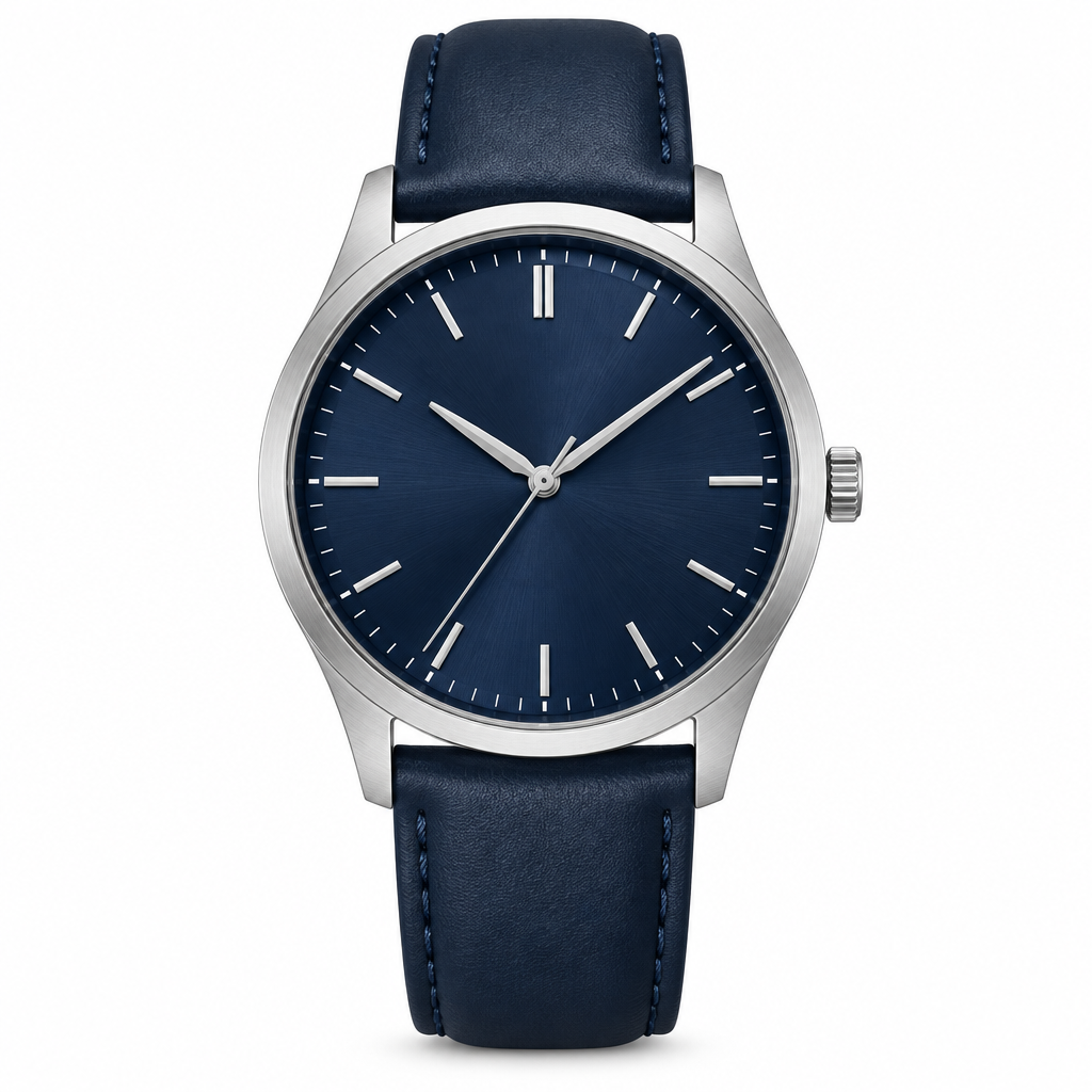 Sarmoony Zenith navy blue watch